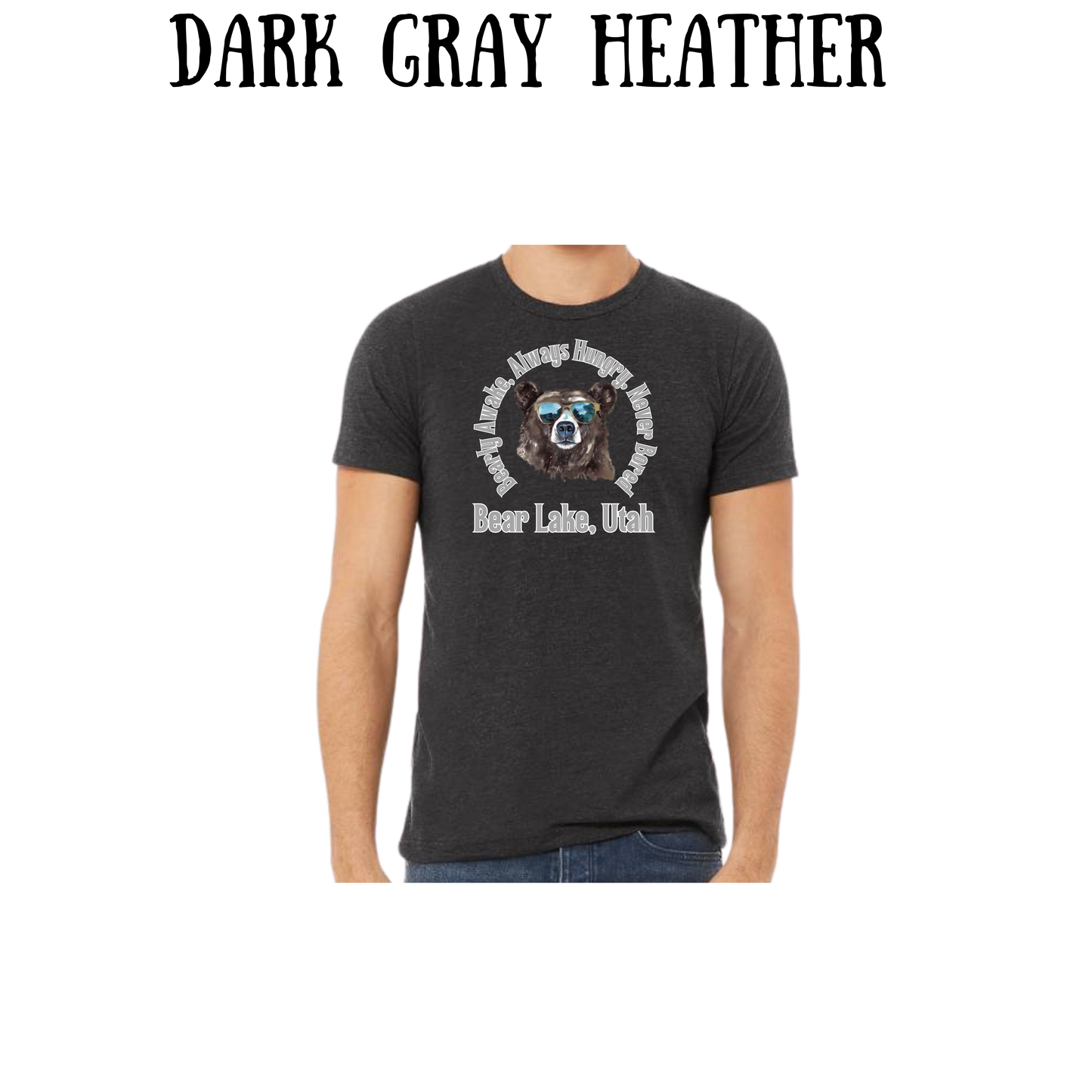 CP - Bear Lake Utah - Unisex Tee - Pinks, Purples, Neutrals