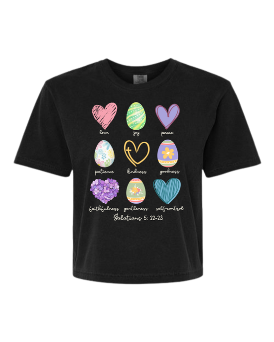 Galatians 5 - Easter - Comfort Colors - Boxy T - Assorted Colors