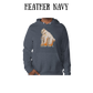 AC - Muscle Bear - Sponge Fleece Hoodie - Blues, Purples