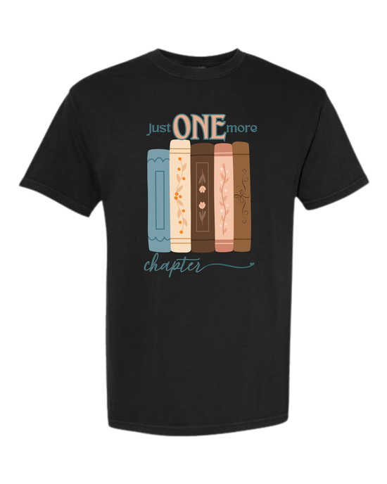 Just One More Chapter - Comfort Colors - Heavyweight Unisex Tee - Neutrals