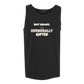 Not Moody. (just) Hormonally Gifted - Comfort Colors - Unisex Tank - Neutral Colors & Blues