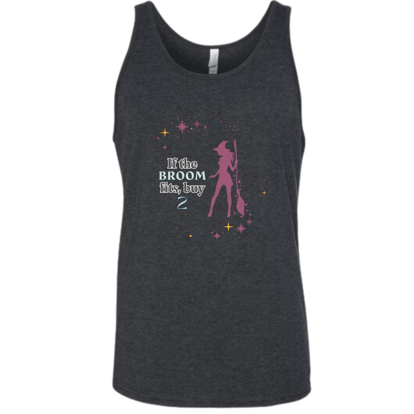 HP - If The Broom Fits - Unisex Tank