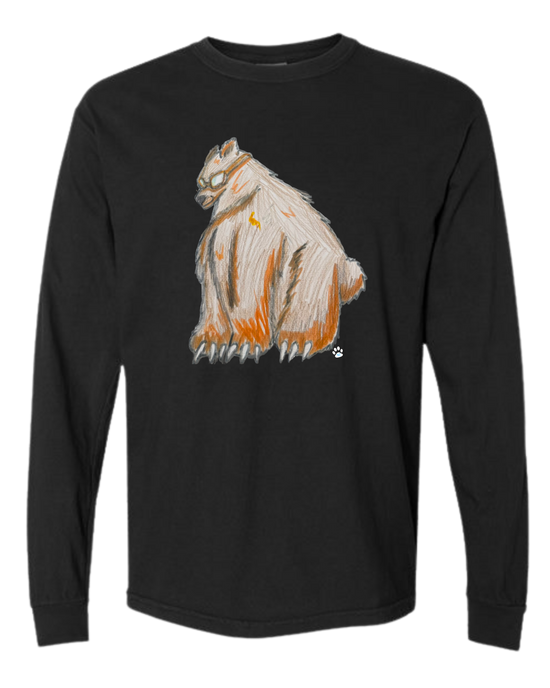 Muscle Bear - Comfort Colors - Heavyweight Long Sleeve Tee - Neutral Colors