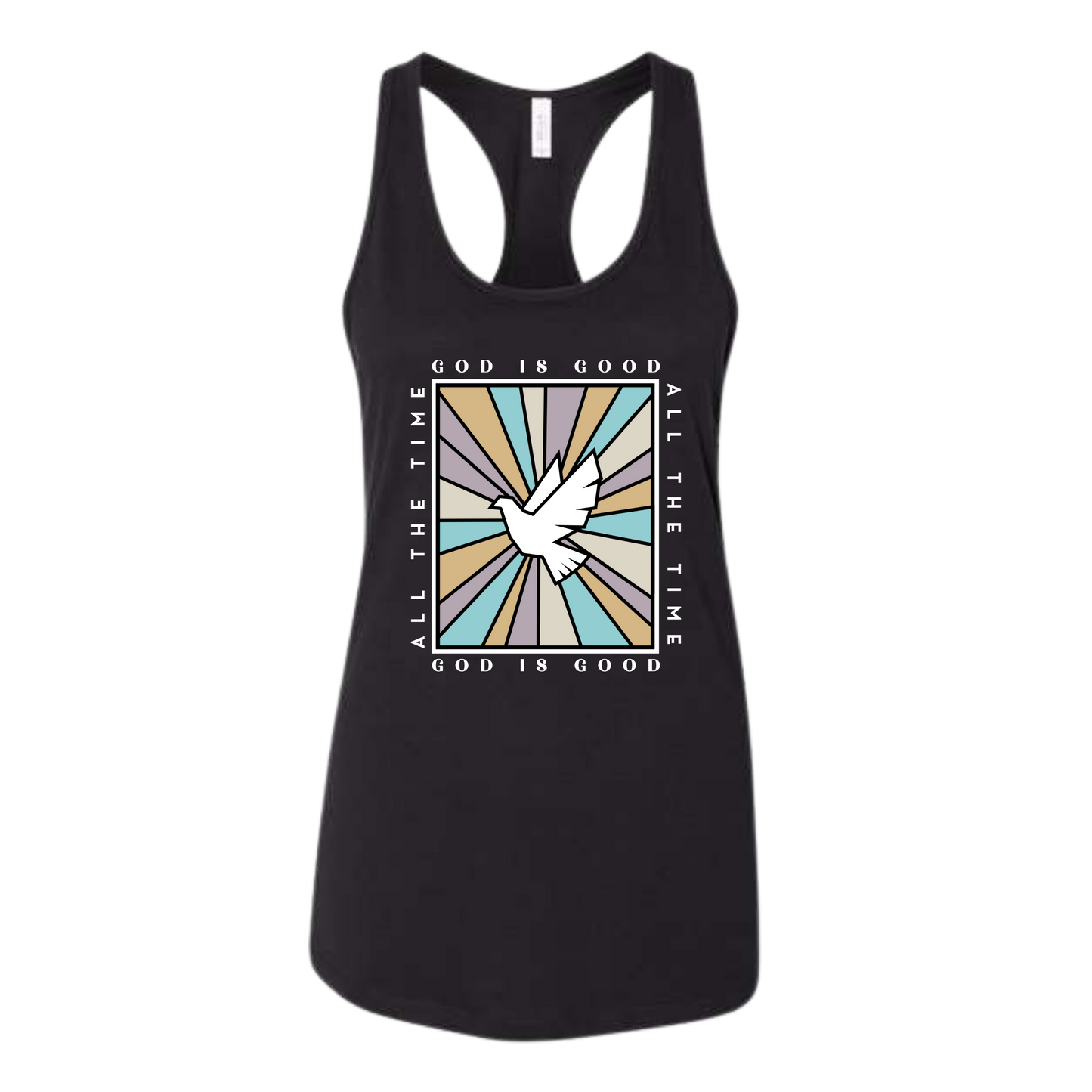 God Is Good - Bella+Canvas - Women's Jersey Racerback Tank