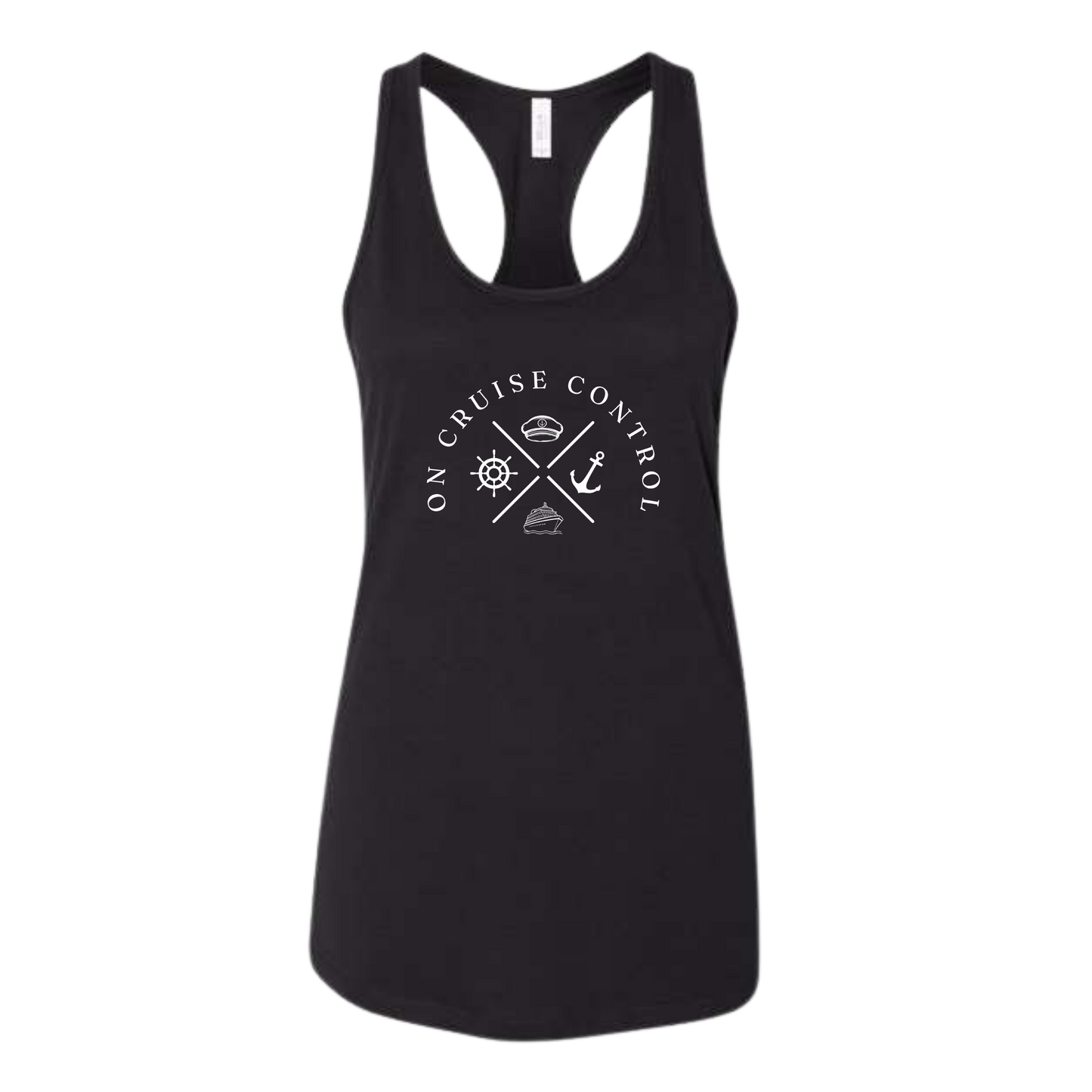 On Cruise Control - Bella+Canvas - Women's Jersey Racerback Tank