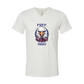Free Bird - Bella+Canvas - Unisex V-Neck - Neutral Colors