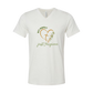 Not Perfect Just Forgiven - Bella+Canvas - Unisex V-Neck - Neutral Colors