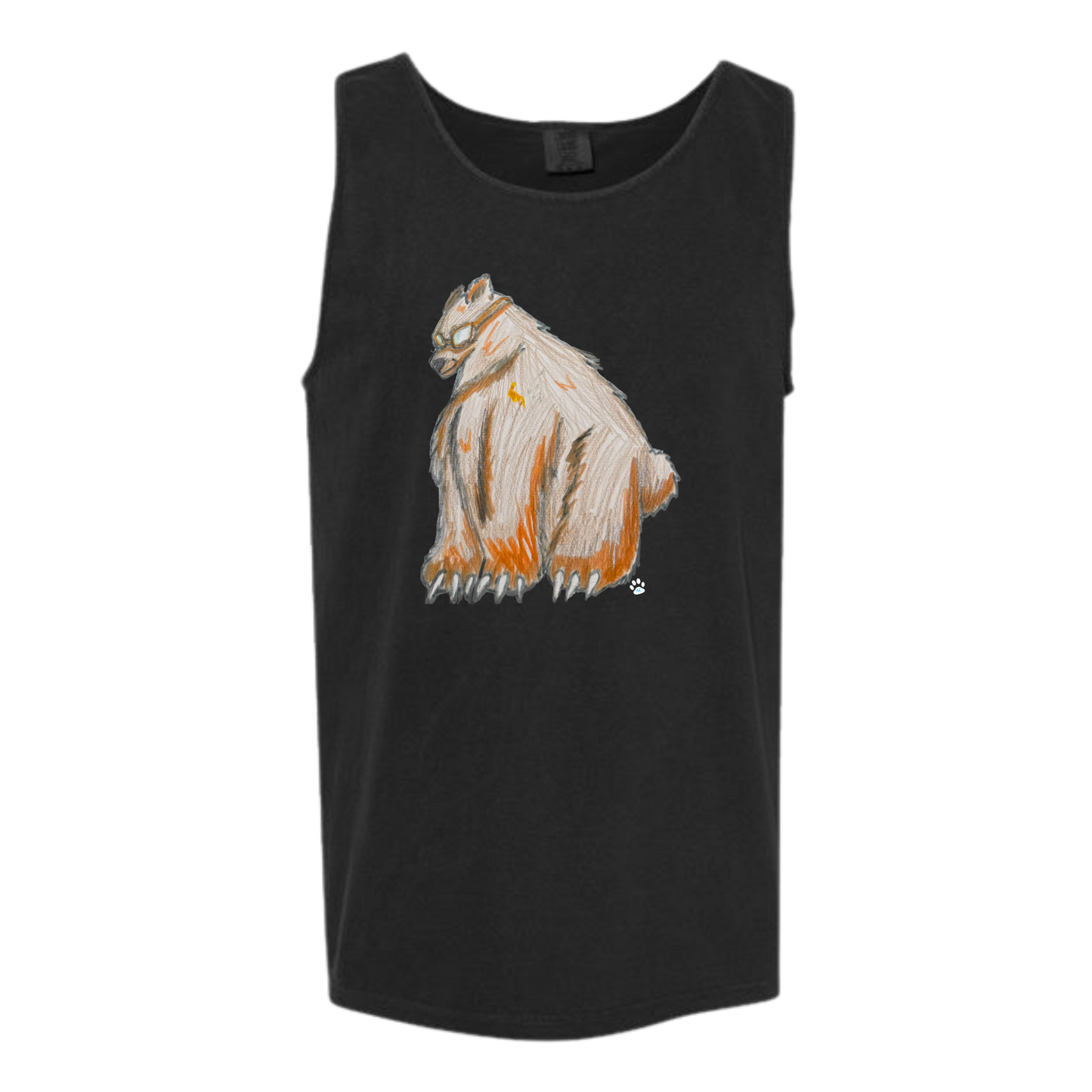 Muscle Bear - Comfort Colors - Unisex Tank - Neutral Colors & Blues