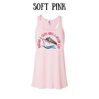 VP - MSC Seashore - Women's Flowy Racerback Tank