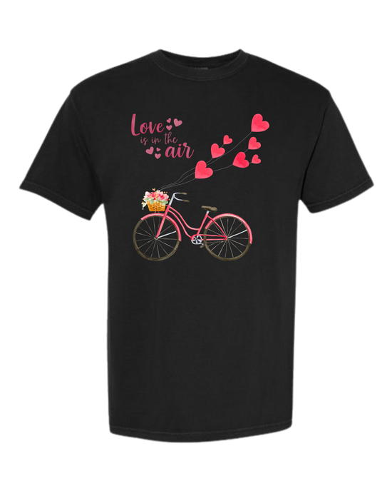 Love Is in The Air- Comfort Colors - Heavyweight Unisex Tee - Neutral Colors