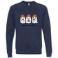 HP - Spirits & Caffeine - Sponge Fleece Raglan Sweatshirt - Blues, Purples