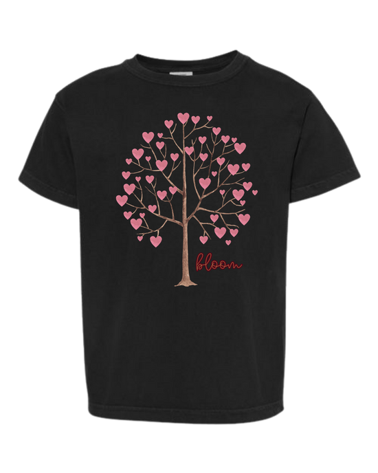 Bloom - Comfort Colors - Heavyweight Youth Tee - Neutral Colors & Blues