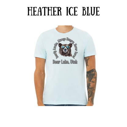 CP - Bear Lake Utah - Unisex Tee - Blues