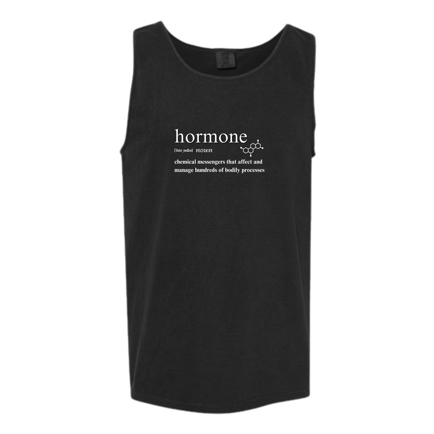 Hormone - Comfort Colors - Unisex Tank - Neutral Colors & Blues