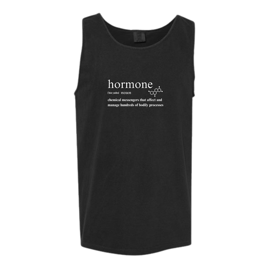 Hormone - Comfort Colors - Unisex Tank - Neutral Colors & Blues