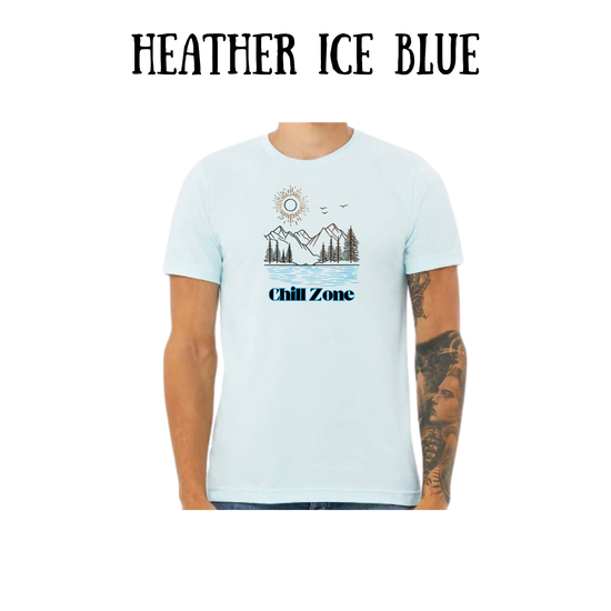 CP - Chill Zone - Unisex Tee - Blues