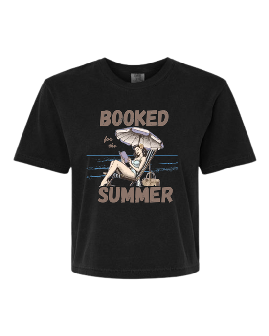 Booked for the Summer - Comfort Colors - Boxy T - Assorted Colors