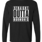 Straight Outta Hormones - Comfort Colors - Heavyweight Long Sleeve Tee - Neutral Colors