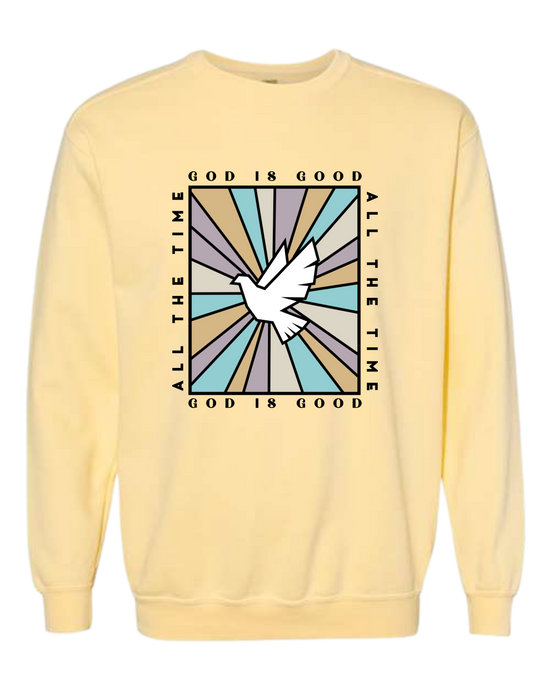 God Is Good - Comfort Colors - Sweatshirt - Assorted Colors