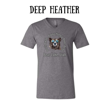 CP - Bear Lake Utah - Unisex V-Neck - Neutral Colors