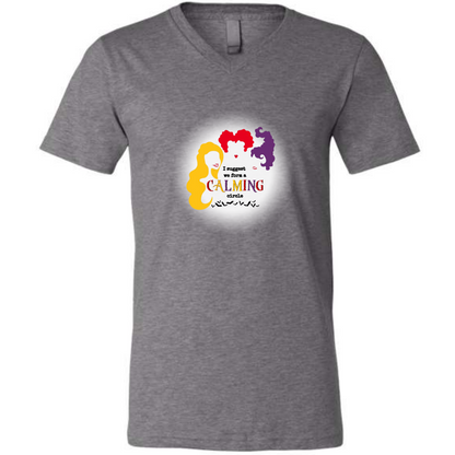 HP - Calming Circle - Unisex V-Neck - Neutral Colors