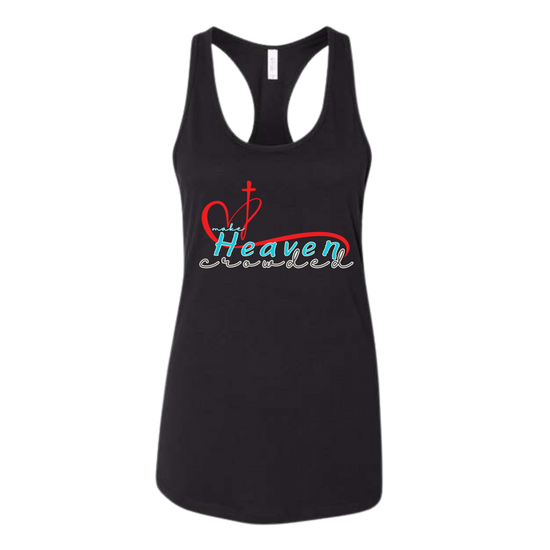 Make Heaven Crowded - Bella+Canvas - Women's Jersey Racerback Tank