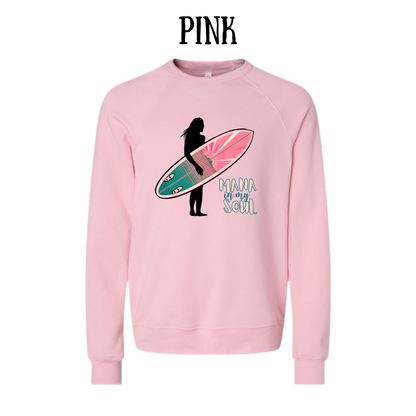 VP - Mana in My Soul - Sponge Fleece Raglan Sweatshirt - Assorted Colors