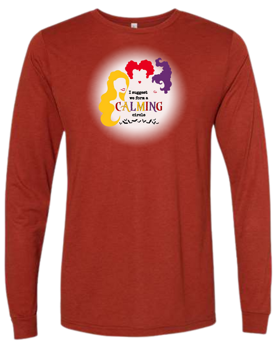 Calming Circle - Unisex Long Sleeve - Assorted Colors