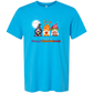 Happy HalloThanksMas Gnomes - Unisex Tee - Blues