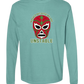 Masked Because We Are Unstable - Comfort Colors - Heavyweight Long Sleeve Tee - Blues & Greens