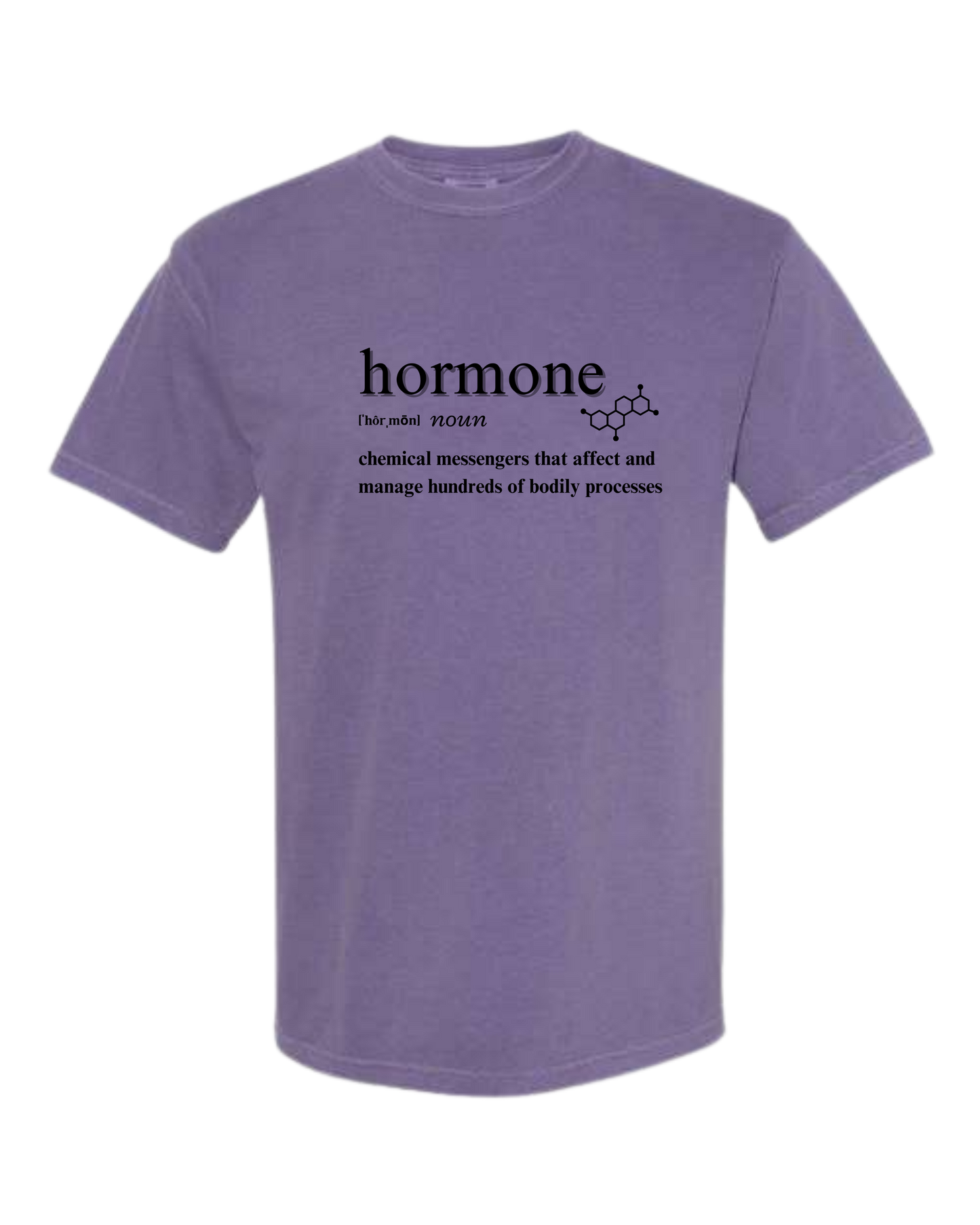 Hormone - Comfort Colors - Heavyweight Unisex Tee - Pinks & Purples