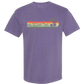 On Island Time - Comfort Colors - Heavyweight Unisex Tee - Pinks & Purples