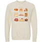 HP - Hello Autumn - Sponge Fleece Raglan Sweatshirt - Greens, Neutrals
