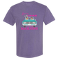 Get in Loser We're Playing Mahjong - Comfort Colors - Heavyweight Unisex Tee - Pinks & Purples