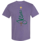 Jesus Tree - Comfort Colors - Heavyweight Unisex Tee - Pinks, Purples