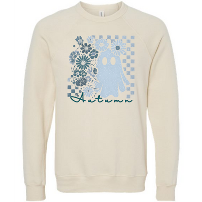 HP - Autumn Ghost - Sponge Fleece Raglan Sweatshirt - Greens, Neutrals