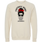 SP - Football Moms Fueled By - Sponge Fleece Raglan Sweatshirt - Greens, Neutrals