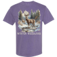 Winter Woodland - Comfort Colors - Heavyweight Unisex Tee - Pinks, Purples