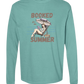 Booked for the Summer - Comfort Colors - Heavyweight Long Sleeve Tee - Blues & Greens