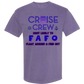 Cruise Crew Most Likely to FAFO Float Around & Find Out - Comfort Colors - Heavyweight Unisex Tee - Pinks & Purples
