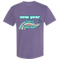 New Year Same Sarcasm - Comfort Colors - Heavyweight Unisex Tee - Pinks & Purples