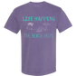 Life Happens The Beach Helps - Comfort Colors - Heavyweight Unisex Tee - Pinks & Purples