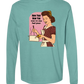 New Year New You - Comfort Colors - Heavyweight Long Sleeve Tee - Blues & Greens
