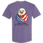 Free Bird An American Legend - Comfort Colors - Heavyweight Unisex Tee - Pinks & Purples