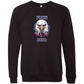 Free Bird - Sponge Fleece Raglan Sweatshirt - Blues, Greens, Purple, and Black