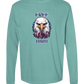 Free Bird - Comfort Colors - Heavyweight Long Sleeve Tee - Blues & Greens