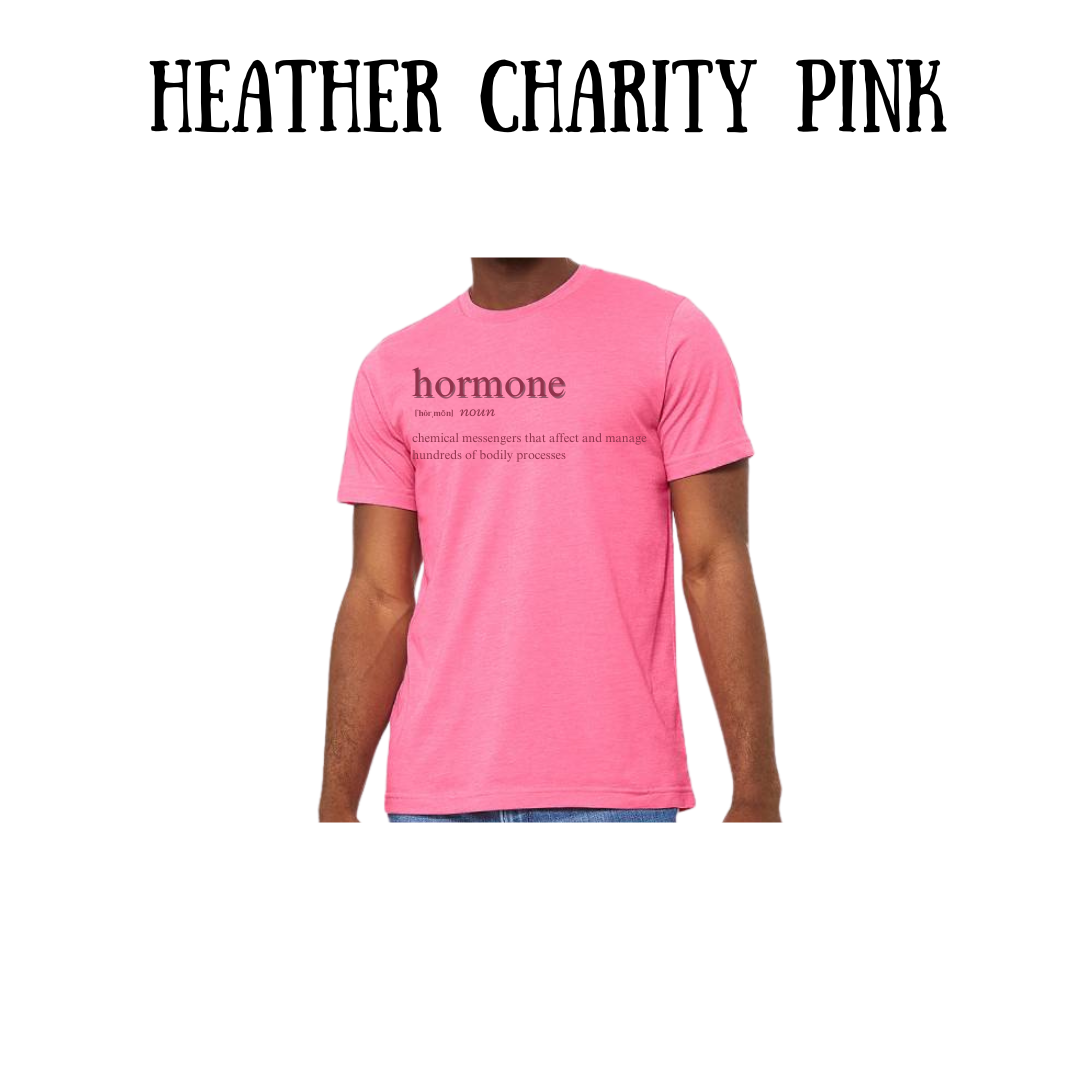 Hormone - Unisex Tee - Pinks, Purples, Neutrals