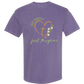 Not Perfect Just Forgiven - Comfort Colors - Heavyweight Unisex Tee - Pinks & Purples