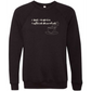 I don't rise & shine I caffeinate & coordinate - Sponge Fleece Raglan Sweatshirt - Blues, Greens, Purple, and Black