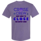 Cruise Crew Most Likely to Close the Buffet Down - Comfort Colors - Heavyweight Unisex Tee - Pinks & Purples